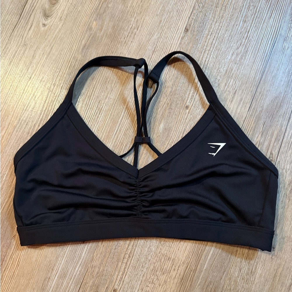 Gymshark Ruched Strappy Sports Bra